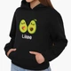Детский худи Лайк Авокадо (Likee Avocado) Черный (9298-1031) 128 см - изображение 1