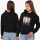 Детский худи БТС (BTS) Черный (9298-3271) 128 см - изображение 2