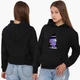 Дитячий худі Амонг Ас Фіолетовий (Among Us Violet) Чорний (9298-2423) 152 см - зображення 2