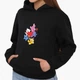 Детский худи БТС (BTS) Черный (9298-1166) 116 см - изображение 1