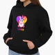 Детский худи Лайк Единорог (Likee Unicorn) Черный (9298-1594) 164 см - изображение 1