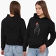 Детский худи БТС (BTS) Черный (9298-1165) 152 см - изображение 2