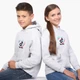 Детский худи ТикТок (TikTok) Светло-серый меланж (9298-1942) 152 см - изображение 5
