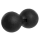 Масажний м'яч подвійний U-Power Duoball EPP 24 см Black (U5038) - зображення 1