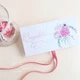 Gift box Sofia білий Подарункова листівка для грошей для жінки Ручна робота - зображення 4