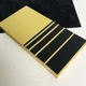 Gift box Golden black чорний з золотом Вітальна листівка ручної роботи з днем весілля - зображення 4
