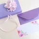 Gift box Kollet світло-фіолетовий Конверт на гроші на весілля, день народження, ювілей - зображення 2