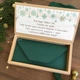 Gift box Winter time craft зелений Новорічна листівка з ялинкою. Ручна робота - зображення 6