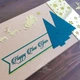 Gift box Happy NY з золотом Новорічна листівка з конвертом - зображення 4