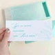 Gift box Magnolia aqua Подарункова листівка для грошей для жінки Ручна робота - зображення 7
