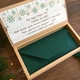 Gift box Winter time craft Поздравительные открытки с Новым годом коллегам. Ручная работа - изображение 7