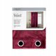 Штора блек-аут на люверсах AmeliaHome Velvet 140 х 245 см (13050717160) червоний оксамит - изображение 4