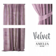 Штора блек-аут AmeliaHome Velvet 140 х 270 см (4251758670052) бузковий оксамит - изображение 6