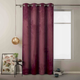 Штора блек-аут на люверсах AmeliaHome Velvet 140 х 270 см (13050715639) бордовий - изображение 2