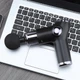 Перкуссионный массажер для тела 30W "Mini fascial gun KH-515" Черный, ударный массажер электрический (1009756-Black) - изображение 8