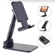 Універсальна підставка тримач для смартфонів Folding Desktop Phone Stand Black - изображение 2