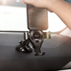 Автотримач для телефона Baseus Osculum Type Gravity Car Mount Black (SUYL-XP01) - зображення 5