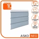 Софит ASKO NEO с перфорацией Светло-серый - изображение 1