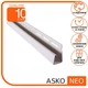 Планка для софитов J-trim ASKO NEO Белый - изображение 1