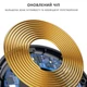 Быстрая беспроводная зарядка 15W для телефона Apple iPhone,SAMSUNG, Huawei, Xiaomi и др. ESSAGER черная (GS-85030) - изображение 9