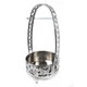 Корзинка для угля (кадыло) Yahya Deep Medium Silver - изображение 1