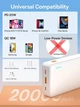 УМБ Baseus Білий 20000 mAh 20 W PD QC3.0 - зображення 6