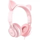 Наушники Hoco W36 Cat Ear Stereo Bluetooth Headphones Pink - изображение 1