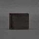 Мужское кожаное портмоне коричневое 1.0 зажим для денег 4395497 - изображение 5