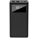 Повербанк Power Bank с фонариком УМБ XO 40000mAh мощный аккумулятор портативное зарядное устройство 22.5Вт Digital display (3 input 4 output) Black - изображение 3