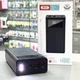 Повербанк Power Bank с фонариком УМБ XO 40000mAh мощный аккумулятор портативное зарядное устройство 22.5Вт Digital display (3 input 4 output) Black - изображение 8
