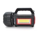 Ліхтар пошуковий Pahther PT-8895, 1LED+COB T6, 10W, 3+2+2 режими, 3600mah, Black, IP40, USB кабель+Solar, 200х95х130мм, BOX - изображение 4