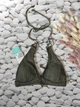 Верхня частина купальника плетений H&M S (42-44) хакі (02637) - зображення 2