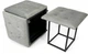 Пуф трансформер 5в1 Премиум Светло серый ALIKANTE - изображение 7