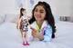 Кукла Barbie Fashionistas Doll #187 Барби Модница в платье с цветами и со слуховым аппаратом (HBV19) - изображение 6