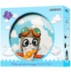 Набор детской посуды Ardesto Panda pilot панда 3 предмета фарфор - изображение 2