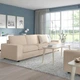 Диван 3-місний розкладний IKEA VIMLE Hallarp бежевий (094.190.60) - зображення 3