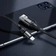 Кабель HOCO X50 Отличные зарядные данные для Lightning 2,4A/1m. Черный - изображение 3