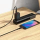 Кабель HOCO X59 USB to Micro 2.4A, 1m, nylon, TPE connectors, Black - зображення 2