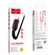 Кабель HOCO X59 USB to Type-C 3A, 1m, nylon, TPE connectors, Black - изображение 5