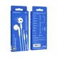 Навушники BOROFONE BM71 Light song universal earphones with mic White (6974443386646) - изображение 3