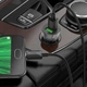 Зарядне автомобільне HOCO Z47 Transparent Discovery Edition (2USB/QC3.0/3A/20W) Micro USB Чорний - изображение 4