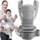Слинг переноска для детей 25 кг Malatec 18272 серый - изображение 1