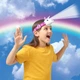 Налобний ліхтарик Brainstorm Toys Казковий єдиноріг (E2074) (6900007323796) - зображення 4