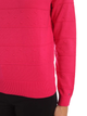 Sweter damski bawełniany Tommy Hilfiger Cambry WW0WW26544 M Różowy (8719861496878) - obraz 4