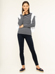 Sweter damski bawełniany Tommy Hilfiger Joelle C-Nk Swtr WW0WW27018 L Granatowy (8719861240457) - obraz 3