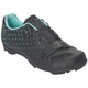Велотуфлі жіночі SCOTT MTB Comp Boa Lady Shoe - матовий чорний/бірюзово-синій EU 37 (230 мм) - зображення 1