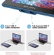 Графічний планшет XP-Pen Artist 10 2nd Gen Blue 2 x USB-C + 6 гарячих клавіш, стилус і 10 наконечників - зображення 9