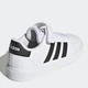 Sneakersy chłopięce adidas GW6521 30 Białe z czarnym (5904862421643) - obraz 3