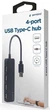 Концентратор USB-хаб Gembird UHB-CM-U2P4-01 Black - изображение 3