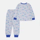 Детская теплая пижама для мальчика Flamingo 329-053 116 см Меланж (4829960184003) - изображение 2